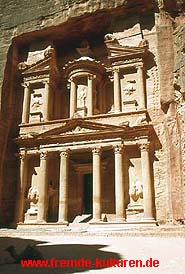 Schatzhaus des Pharao in Petra/Jordanien