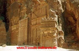 Treppengrab/Petra - Jordanien