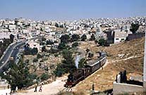 Stadtstrecke von Amman in Richtung Qatrana
