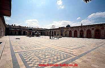 Omayyaden-Moschee / Blick ins Innere
