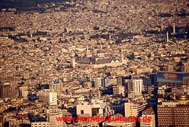 Blick auf Damaskus vom Djebel Kassiun 
