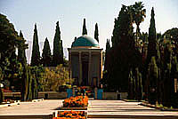 Shiraz - Mausoleum des Dichters Hafiz