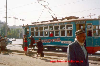 Strassenbahn in Taschkent